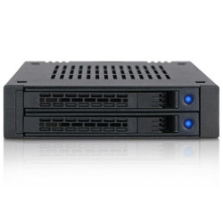 backplane icybox 2x 2.5'' sata/sas su 3.5" hdd/ssd [mb742sp-b]