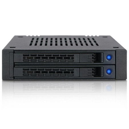 backplane icybox 2x 2.5'' sata/sas su 3.5" hdd/ssd [mb742sp-b]