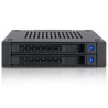 backplane icybox 2x 2.5'' sata/sas su 3.5" hdd/ssd [mb742sp-b]