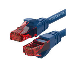 cavo di rete patch wp europe cat.6 pvc 0.2m grigio [wpc-pat-6u002]