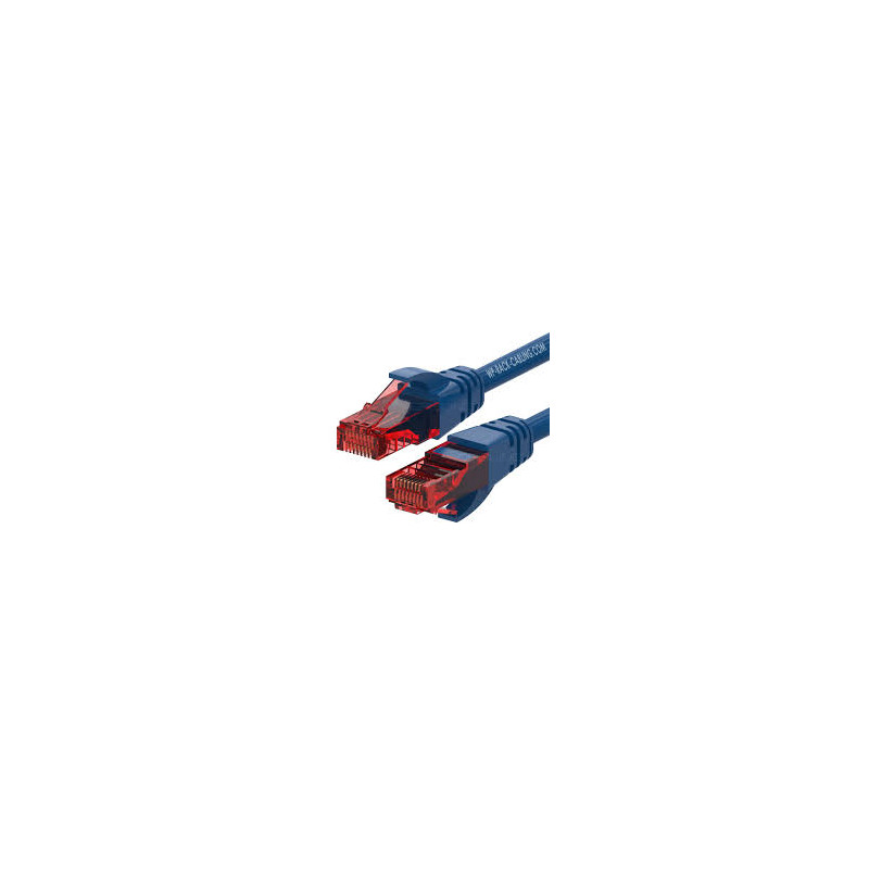 cavo di rete patch wp europe cat.6 pvc 0.2m grigio [wpc-pat-6u002]