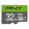 32gb scheda microsdxc pny lite con adattatore [p-sdu32gu185gw-ge]