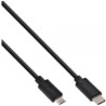 Cavo usb inline usb2.0 type c a type micro-b (5pin) nero 2m [35742]