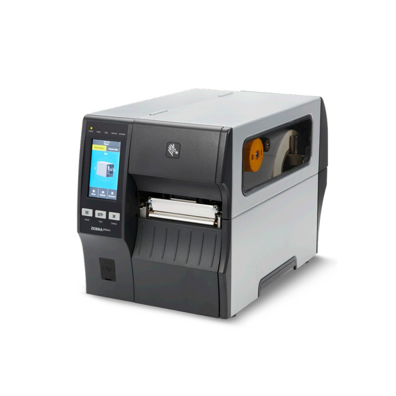 stampante termica zebra zt411 tt 4in 203dpi usb lan bt mfi cutter