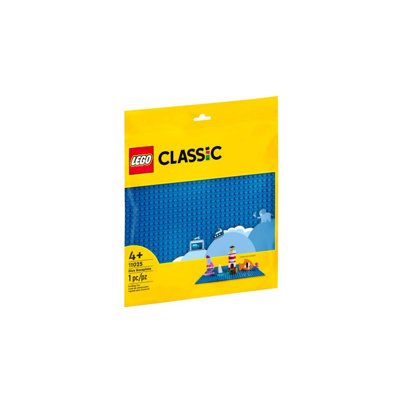 lego classic 11025 piastra di base blu