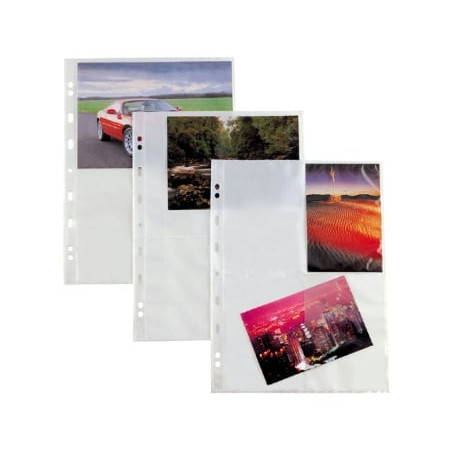 Buste forate sei rota 10 pz. porta 4 foto 15x21cm [662503]