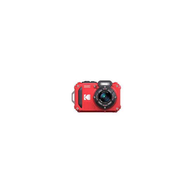 fotocamera compatta kodak pixpro wpz2 rosso