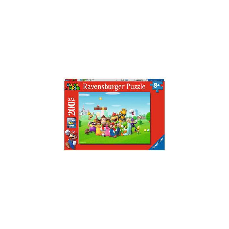 puzzle ravensburger super mario abenteuer xxl 200pz [12993]