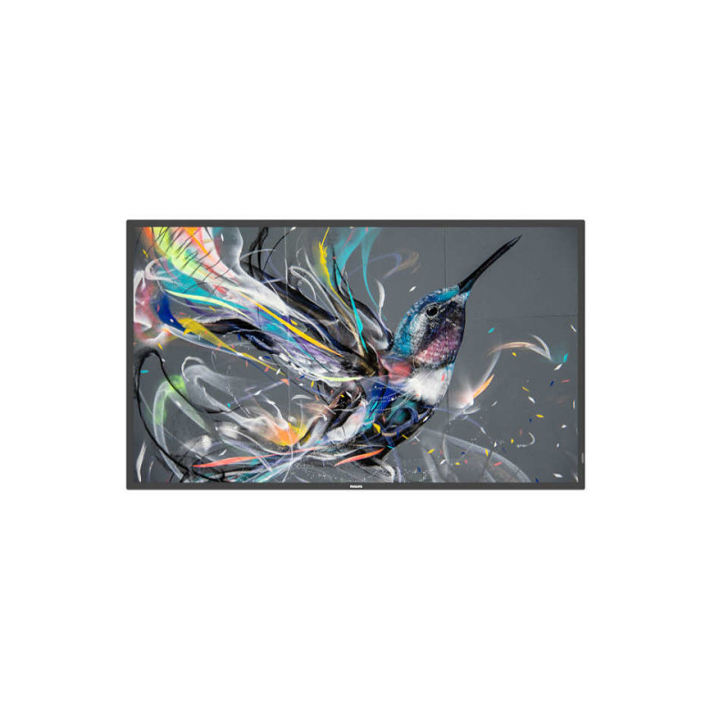 monitor digital signage led 86" philips 86bdl3511q 4k ultra