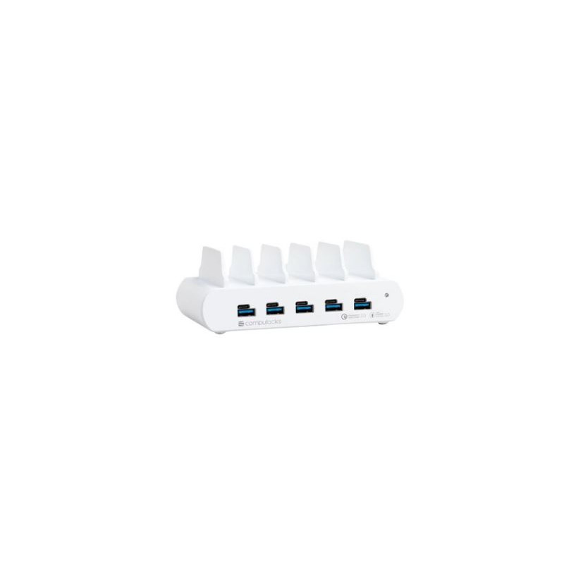 base di ricarica per tablet a 5 porte usb-a e usb-c multiple