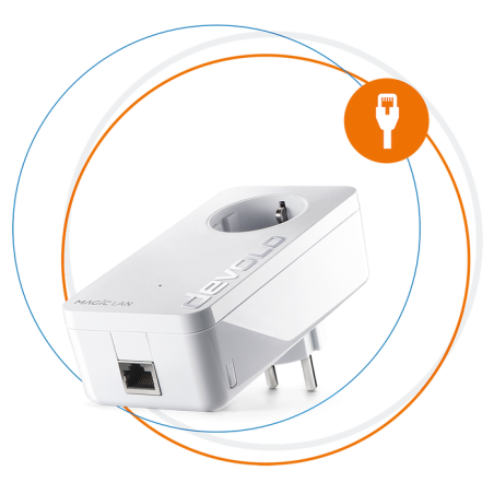 powerline devolo magic 2 lan 1-1-1 bianco [8252]