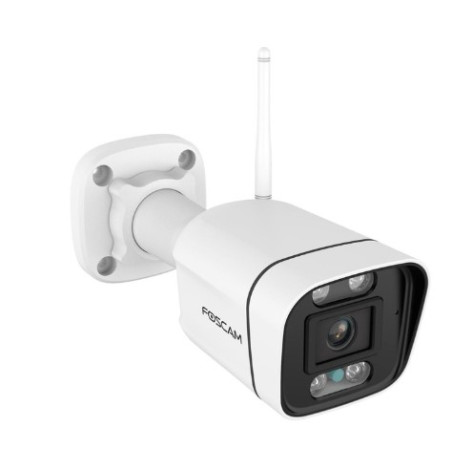 telecamera ip foscam v8p wifi dual band 8mp bianco [v8p]