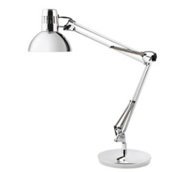 lampada alba architect da tavolo led 7w 600lm argento/cromo [archi-ch]