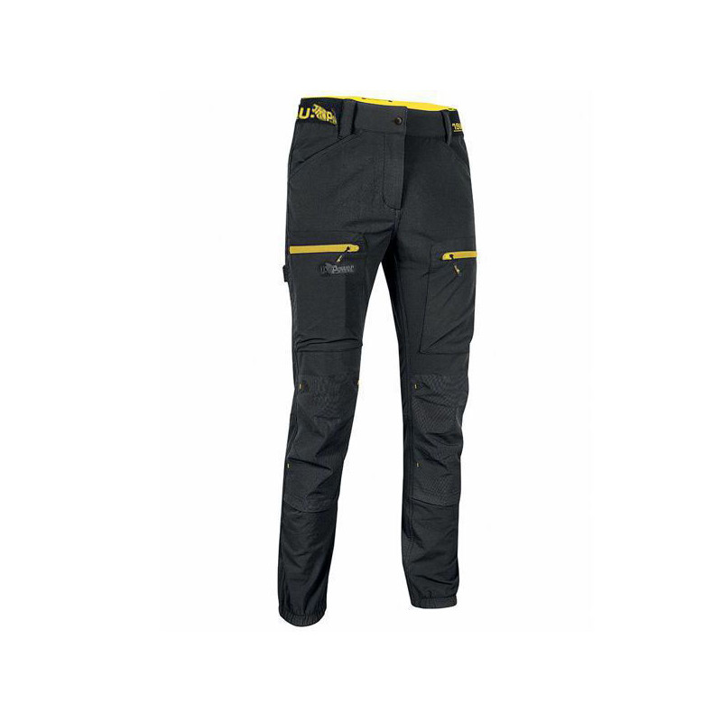 pantalone u power orizzonte di carbonio nero [wfu267bc-s]
