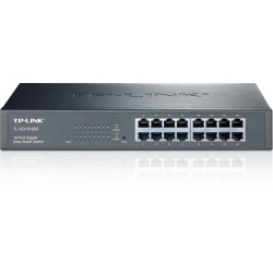 Switch tp-link 16p gigabit easy managed tpl ink/kit montaggio