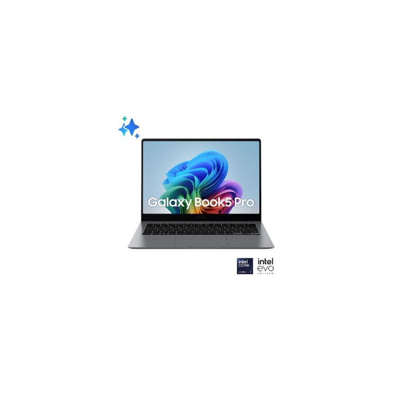 notebook 14" samsung galaxy book 5 pro 256v 32gb/1tb win 11