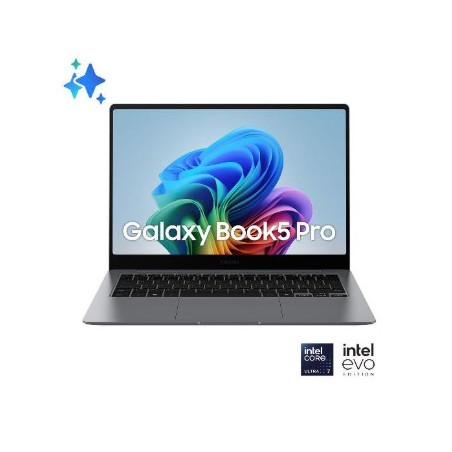 notebook 14" samsung galaxy book 5 pro 256v 32gb/1tb win 11