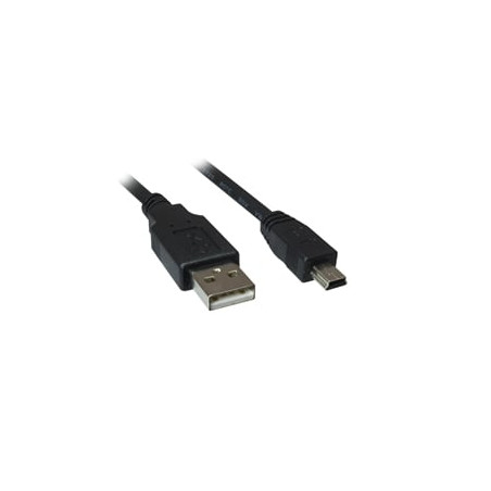 Cavo usb sharkoon usb 2.0 a-b mini 2,0m nero [4044951015573]