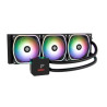 dissipatore cpu a liquido enermax aquafusion ii argb 360 mm nero