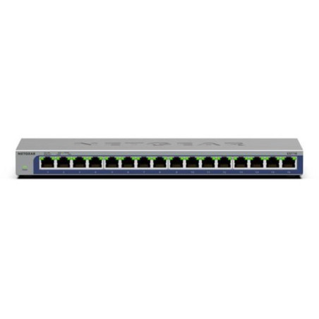 switch netgear prosafe gs116v3 non gestito 16 porte 100/1000 mbps