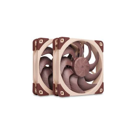 ventola noctua nf-a12x25 g2 pwm sx2-pp 120mm marrone/beige