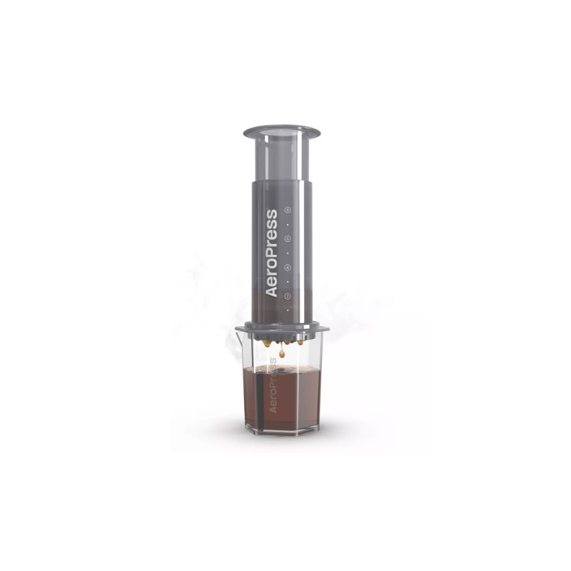 macchina per caffe manuale aeropress xl 600ml grigio scuro [085276081991]