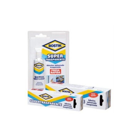 Adesivo bostik universale 50gr super trasparente [d2371]