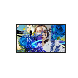 monitor digital signage led 55'' hikvision 4k ultra hd 3840x2160p/8ms/nero