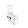 adattatore da viaggio karma cc 9602usbc + cavo 1.5m bianco [cc 9602usbc]