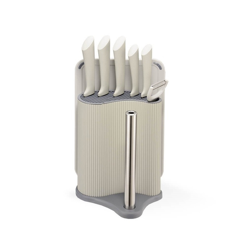 set di coltelli maestro mr-1413 grigio 8pz [mr-1413-grey]