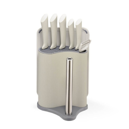 set di coltelli maestro mr-1413 grigio 8pz [mr-1413-grey]