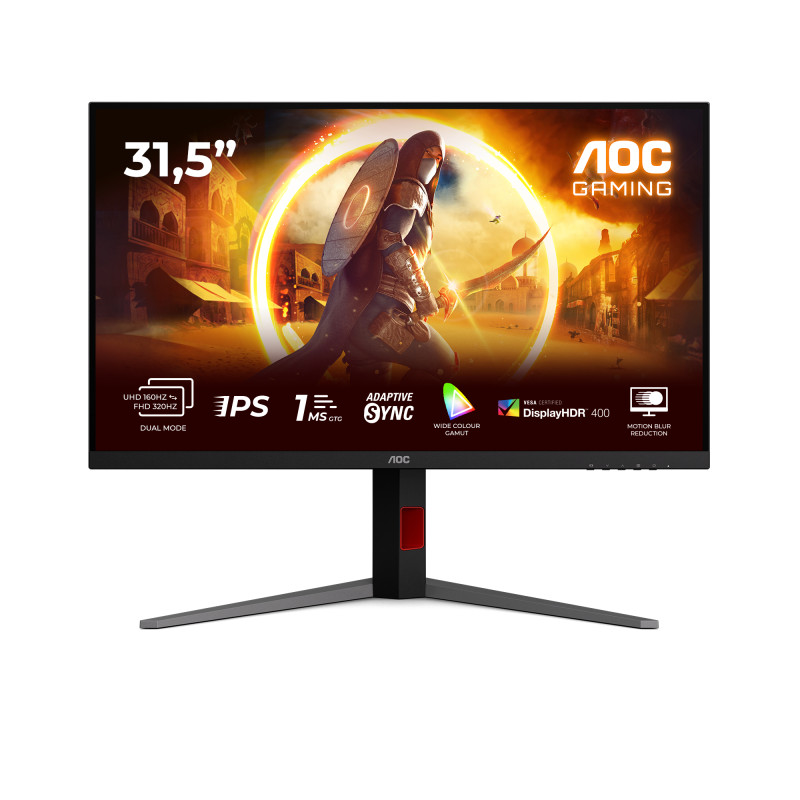 monitor w-led 31.5" aoc u32g4u 4k uhd 3840x2160 1ms classe