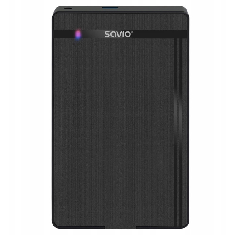box esterno savio ak-87 per sata ssd e hdd 2.5-3.5"