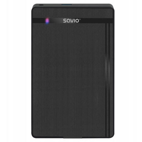 box esterno savio ak-87 per sata ssd e hdd 2.5-3.5"