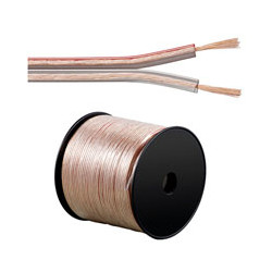 bobina 2x 0,75 cca 100m transparent
