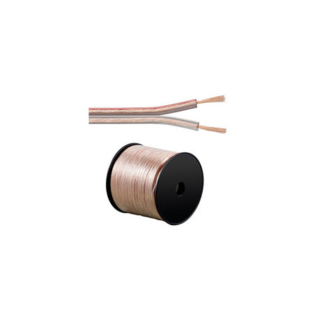 bobina 2x 0,75 cca 100m transparent