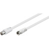 cavo antenna tv f/iec m/m 1,5 mt
