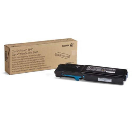 toner xerox ciano 6600 wc6605 alta capacita' [106r02229]