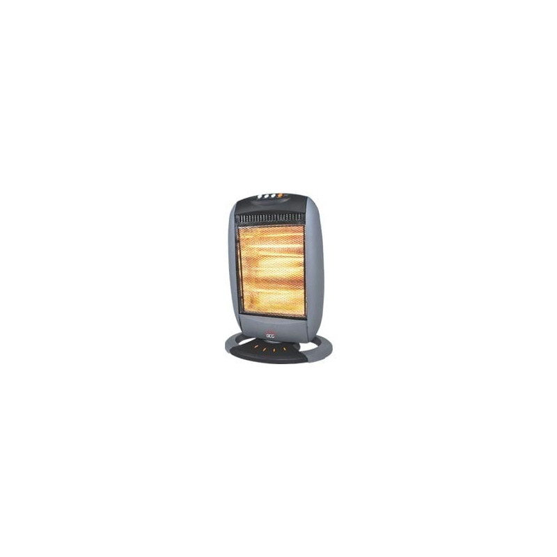stufa elettrica dcg sa9223 alogena a 3 lampade 1200w
