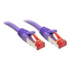 cavo di rete lindy cat.6 s/ftp viola 1m [47822]