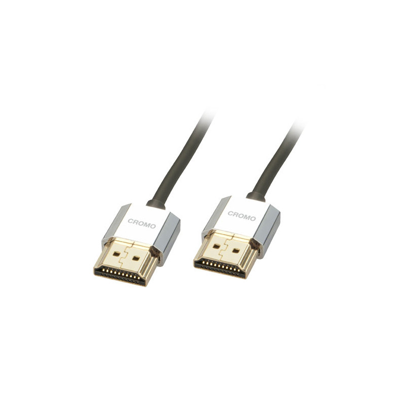 cavo hdmi lindy cromo slim m/m 2m [41672]
