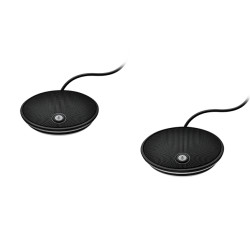 microfoni di espansione logitech per video conferenze cablato nero