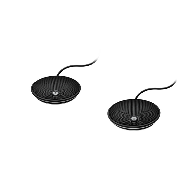 microfoni di espansione logitech per video conferenze cablato nero