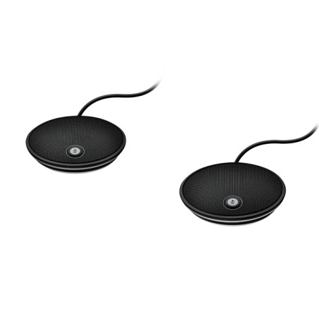microfoni di espansione logitech per video conferenze cablato nero