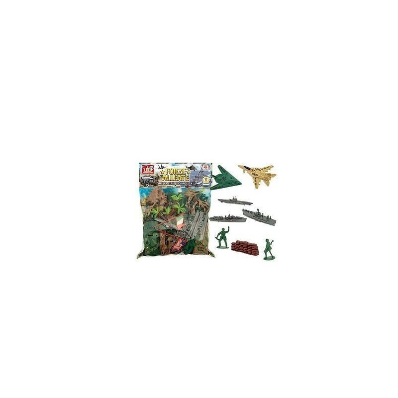 figurine soldatini teorema teo's busta forze alleate 100 pz