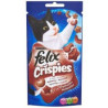mangime secco felix crispies al manzo e pollo per gatto 45g