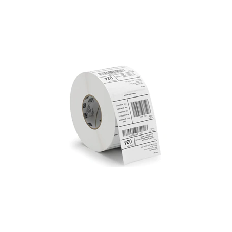 etichetta sintetica zebra label rivestito adesivo 600 r1 45x13mm