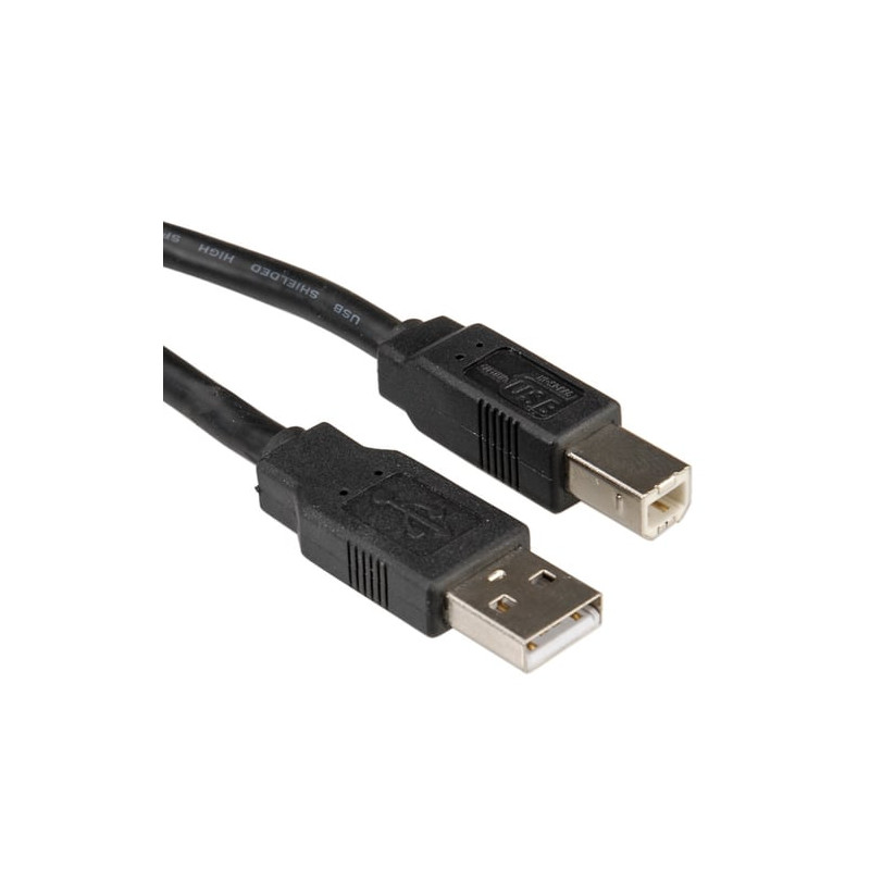 Cavo usb itb solution usb 2.0 tipo a/mini-b m/m 3 metri nero