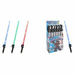 arma giocattolo globo wtoy spada spaziale con luci e suoni 66cm assortito