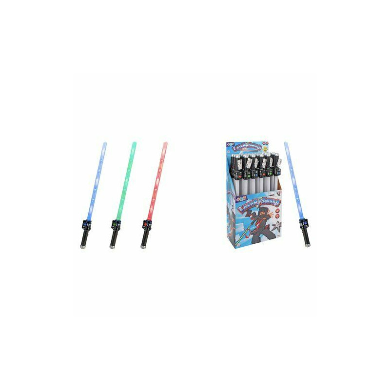 arma giocattolo globo wtoy spada spaziale con luci e suoni 66cm assortito